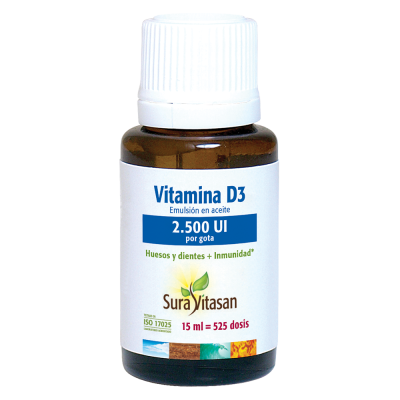 Vitamina D3 2500 UI líquida