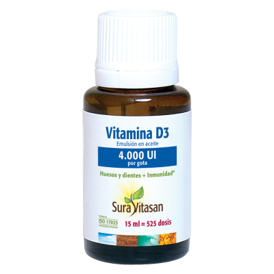 Vitamina D3 4000 UI 15 ml
