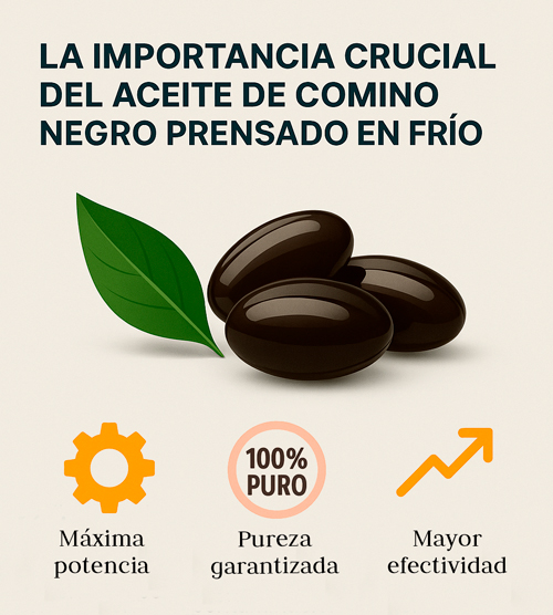 Comino Negro prensado en frío