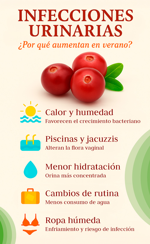 Arándano Rojo Infecciones urinarias