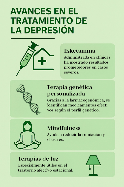 Avances en el tratamiento de la depresión