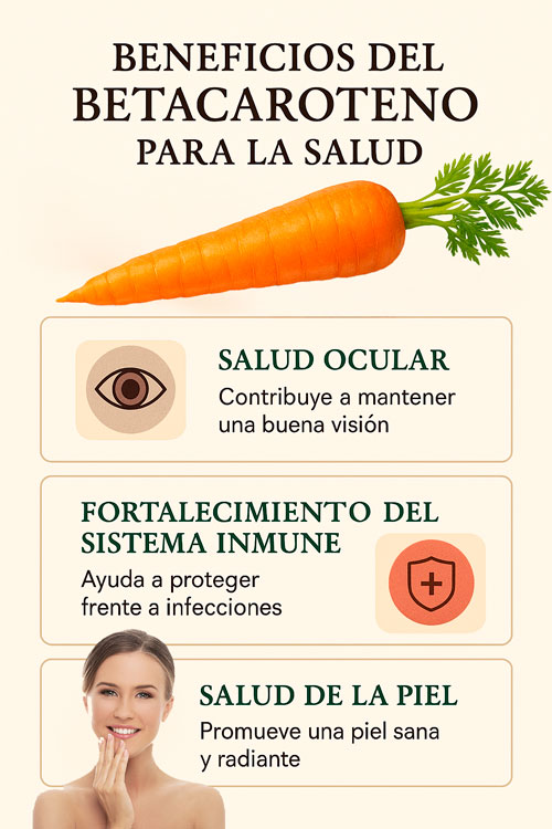 Beneficios del Betacaroteno para la Salud