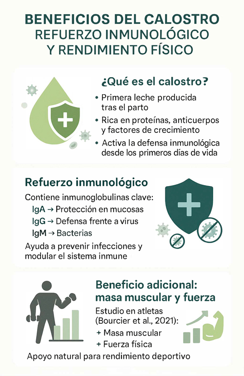 ¿Qué es el calostro? refuerzo inmunológico y rendimiento físico