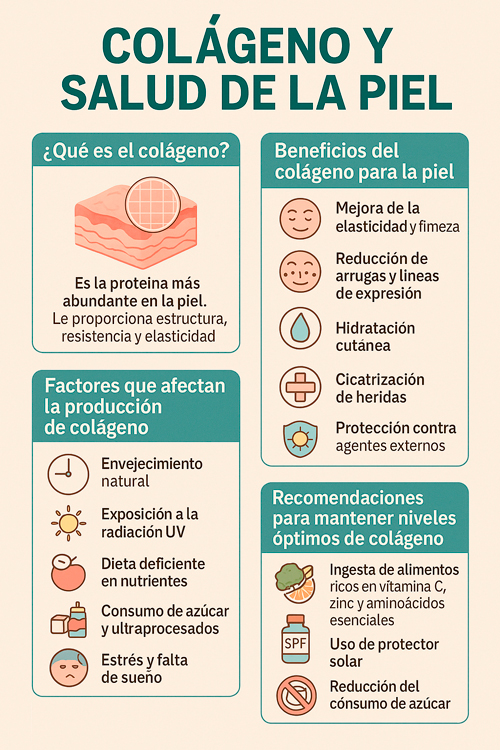 Colágeno y salud para la piel