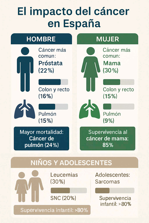 Impacto del cáncer en España