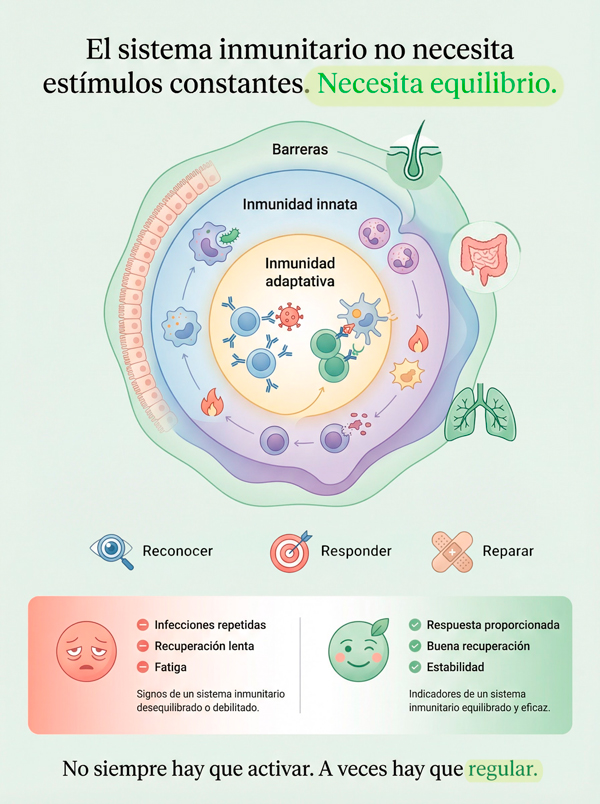 Sistema Inmunitario en Equilibrio