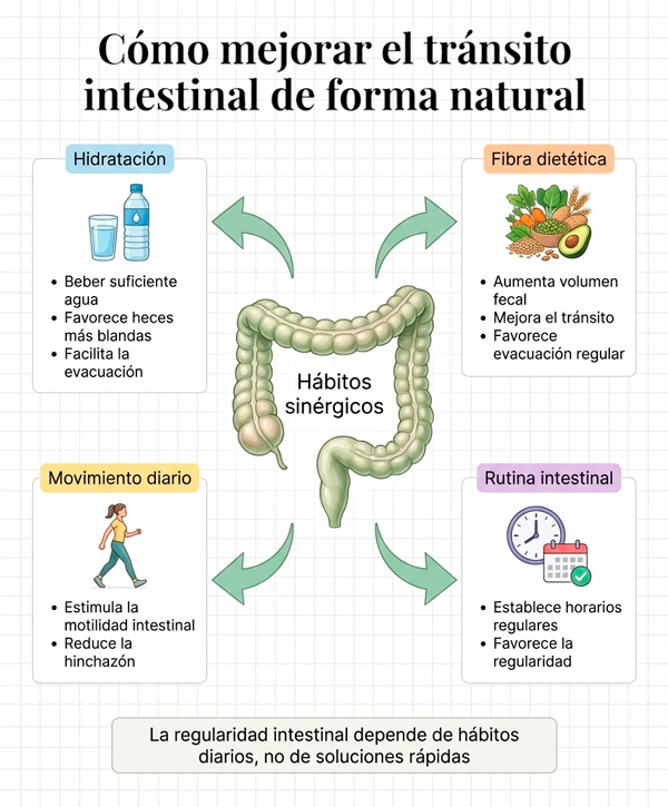 Mejorar la limpieza intestinal