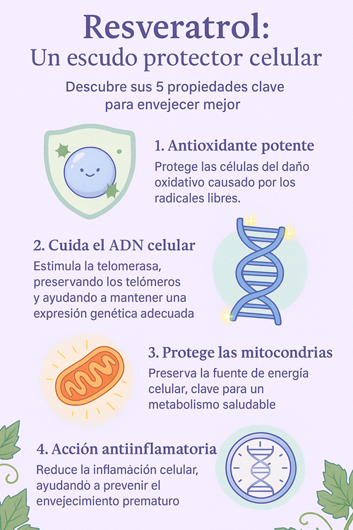 Beneficios del resveratrol para la salud