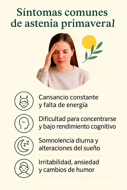 Sintomas comunes de la astenia primaveral
