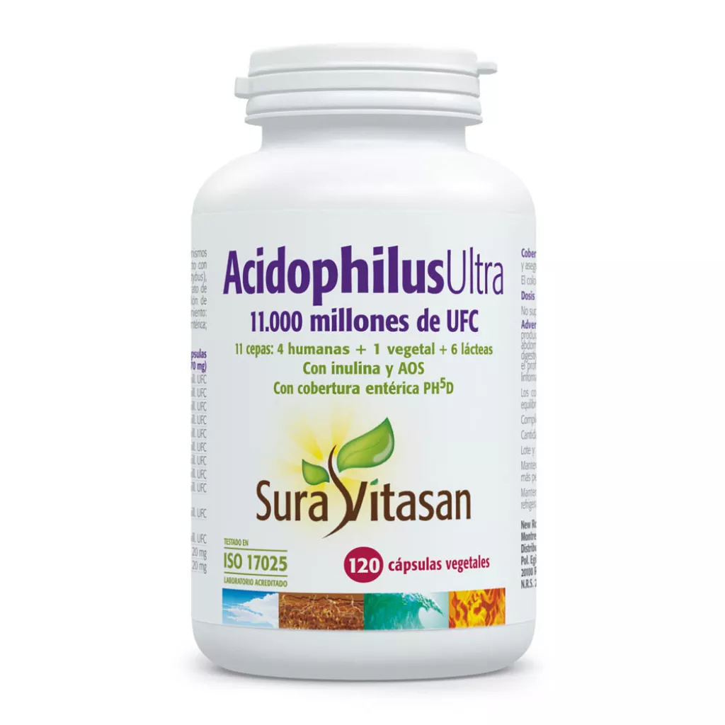 Acidophilus Ultra 120 cápsulas