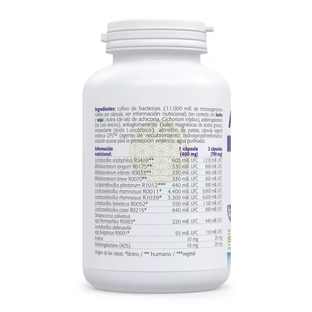 Envase de Acidophilus Ultra probiótico 11.000 millones de UFC Sura Vitasan