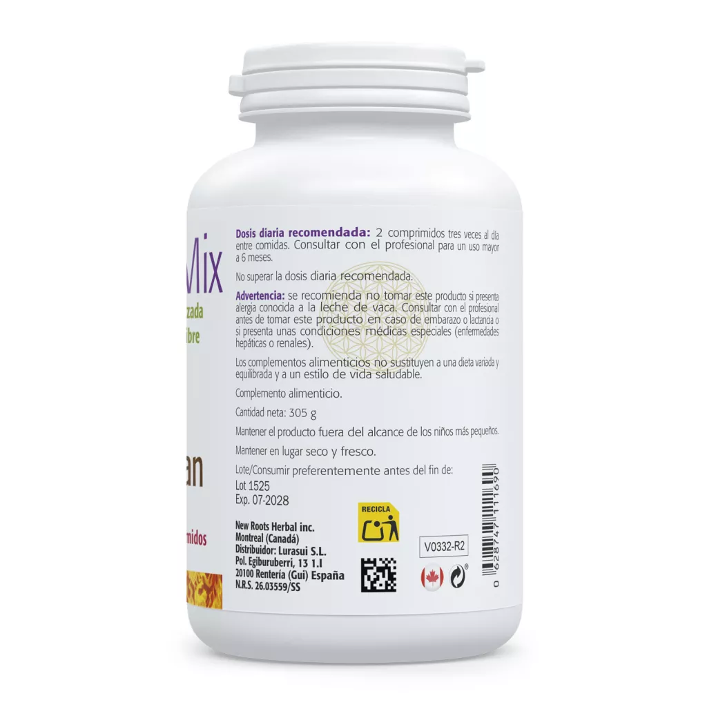Envase de Amino-Mix complejo de aminoácidos esenciales Sura Vitasan