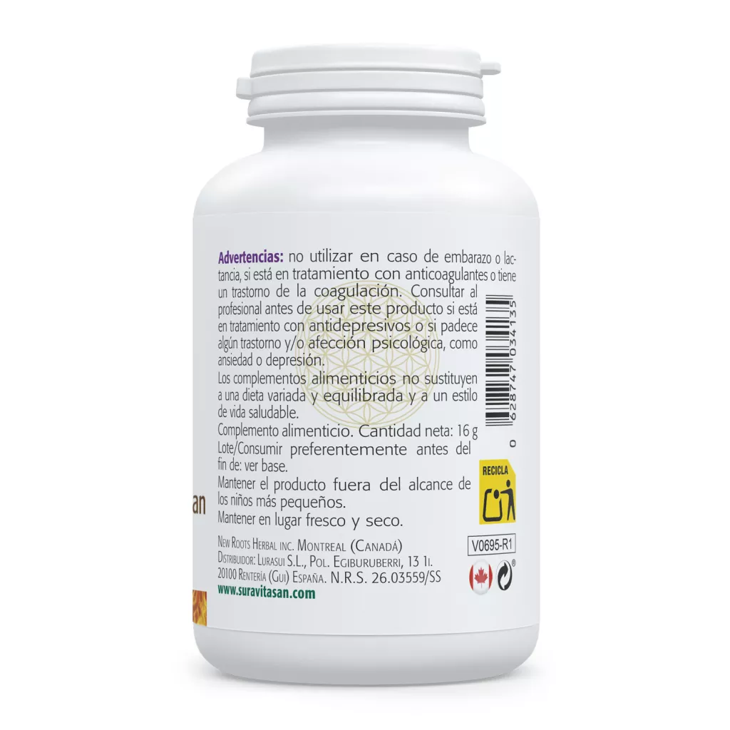 Envase de azafrán 14 mg Affron® Sura Vitasan