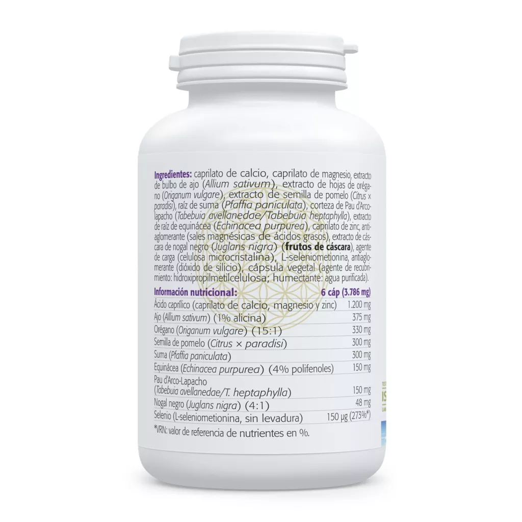 Envase de Candisan equilibrio intestinal e inmunidad Sura Vitasan