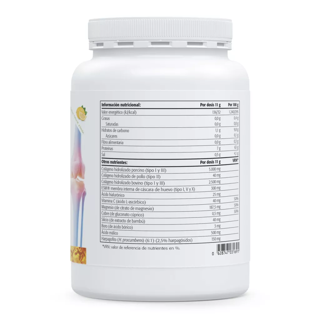 Envase de Colágeno Multi Max 5 con cinco tipos de colágeno Sura Vitasan