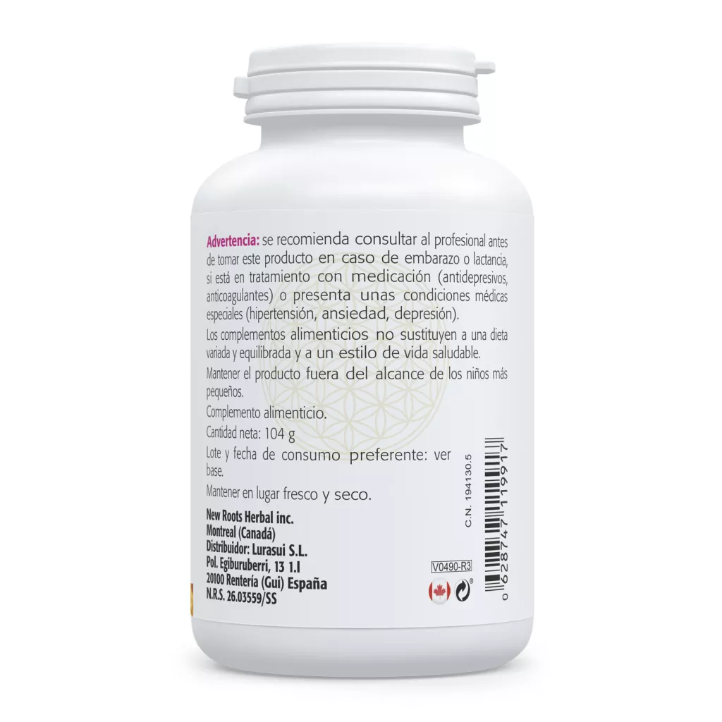 Envase de maca 750 mg raíz andina en polvo Sura Vitasan