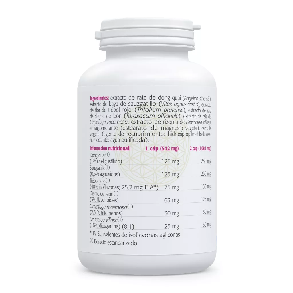 Envase de Menopax confort en la menopausia Sura Vitasan