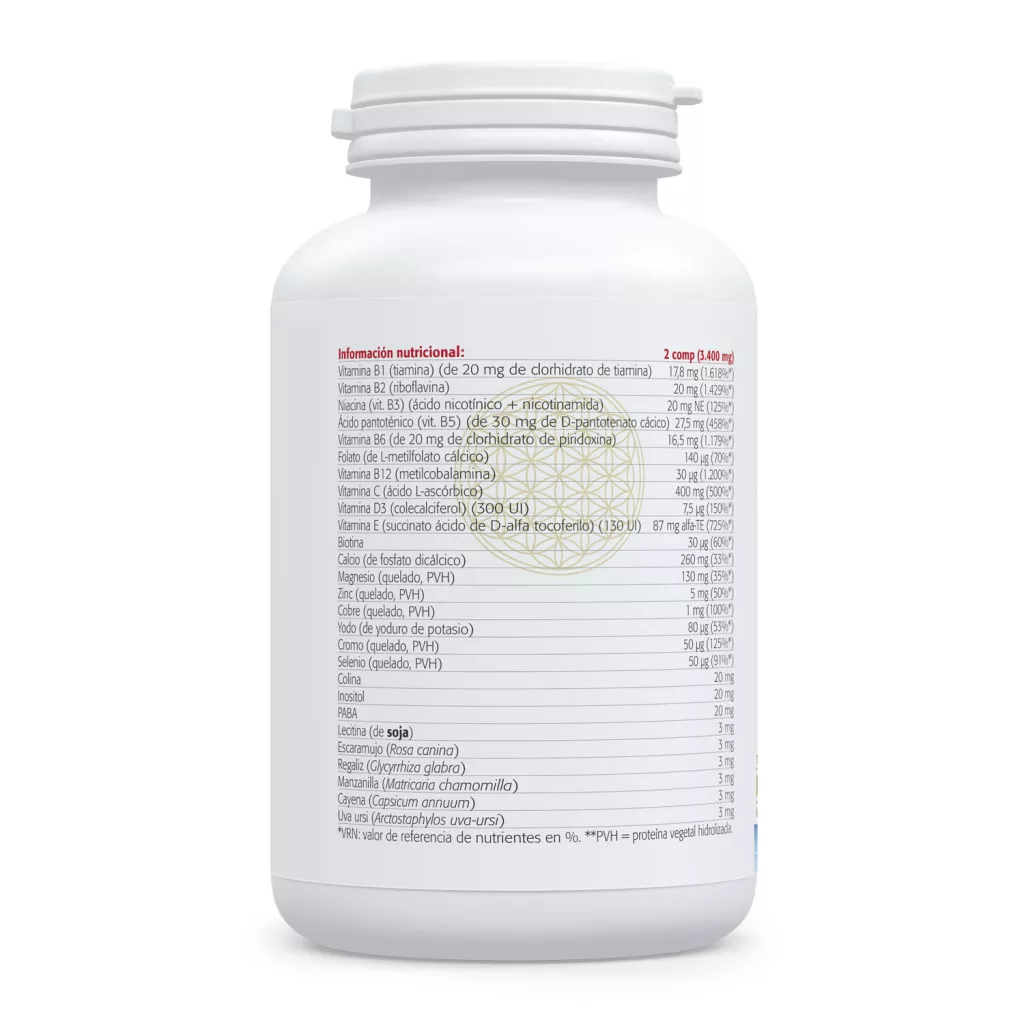 Envase de Multi#1 Vitamins & Minerals multivitamínico completo Sura Vitasan