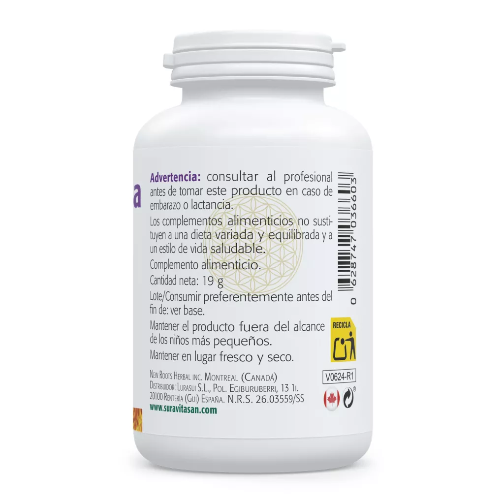 Envase de Zinc L-Carnosina quelada Sura Vitasan