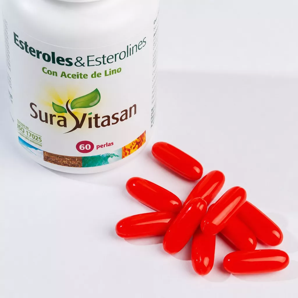 Envase de Esteroles y Esterolines con fitosteroles Sura Vitasan