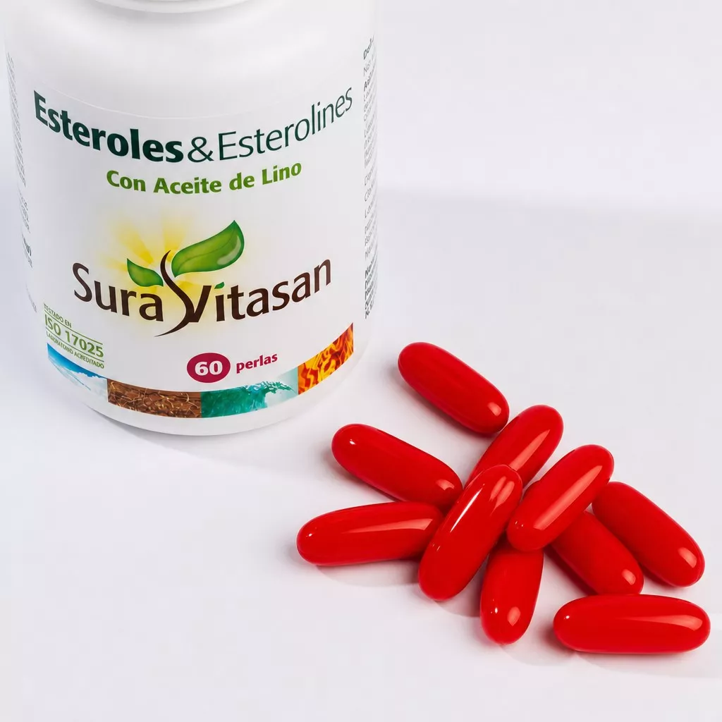 Envase de Esteroles y Esterolines con fitosteroles Sura Vitasan