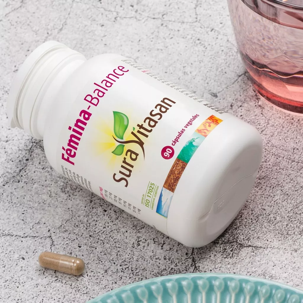 Envase de Fémina-Balance equilibrio hormonal femenino Sura Vitasan