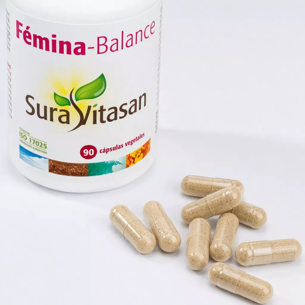 Envase de Fémina-Balance equilibrio hormonal femenino Sura Vitasan