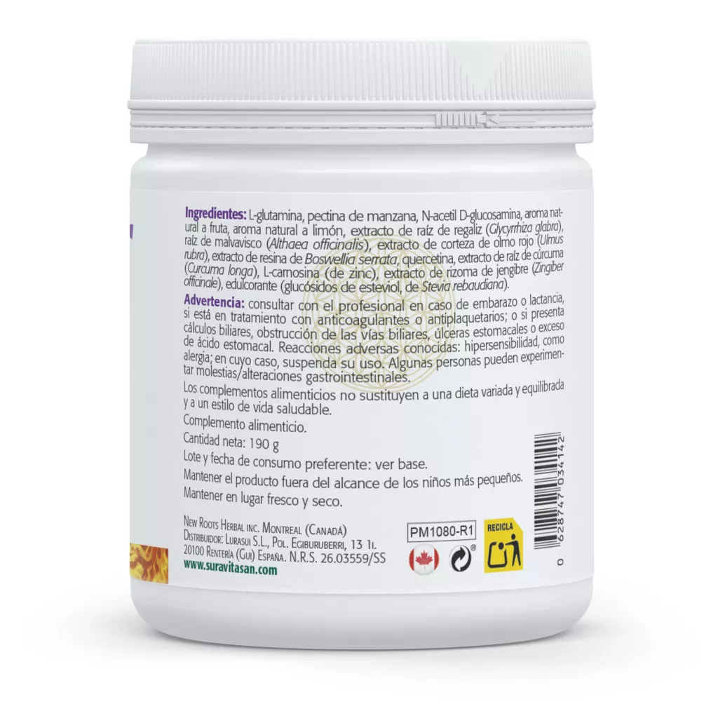 Envase de GI-Repair apoyo mucosa digestiva e intestinal Sura Vitasan