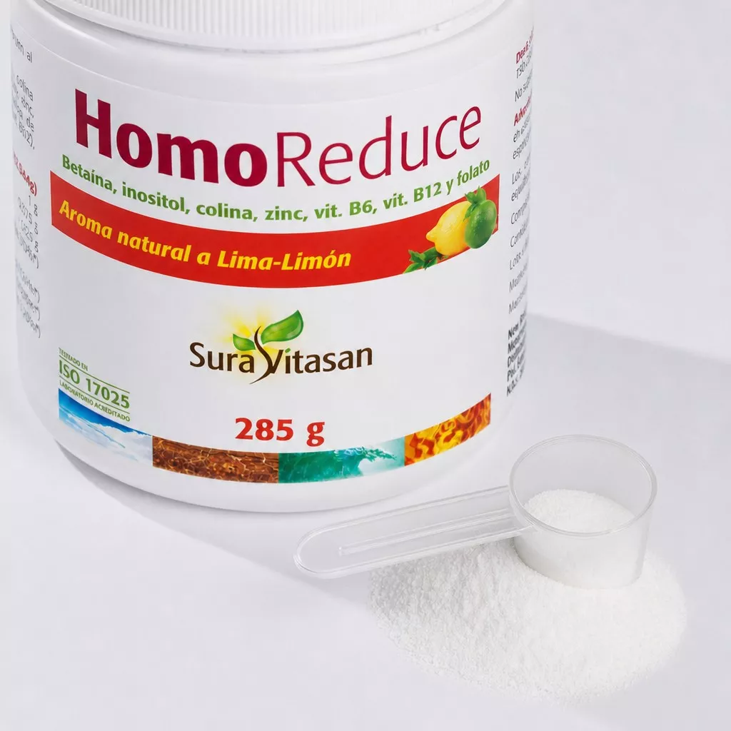 Envase de Homo Reduce metabolismo de la homocisteína Sura Vitasan