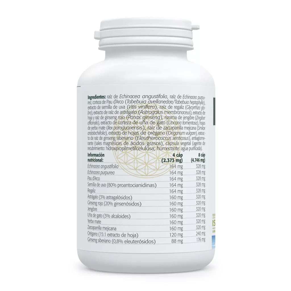 Envase de Inmu-Max fórmula de extractos vegetales Sura Vitasan