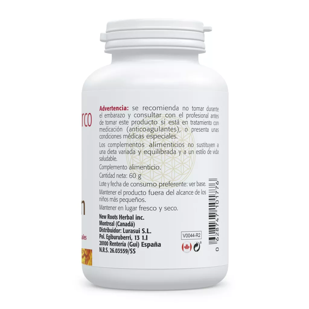 Envase de Lapacho Pau D’Arco extracto de corteza Sura Vitasan