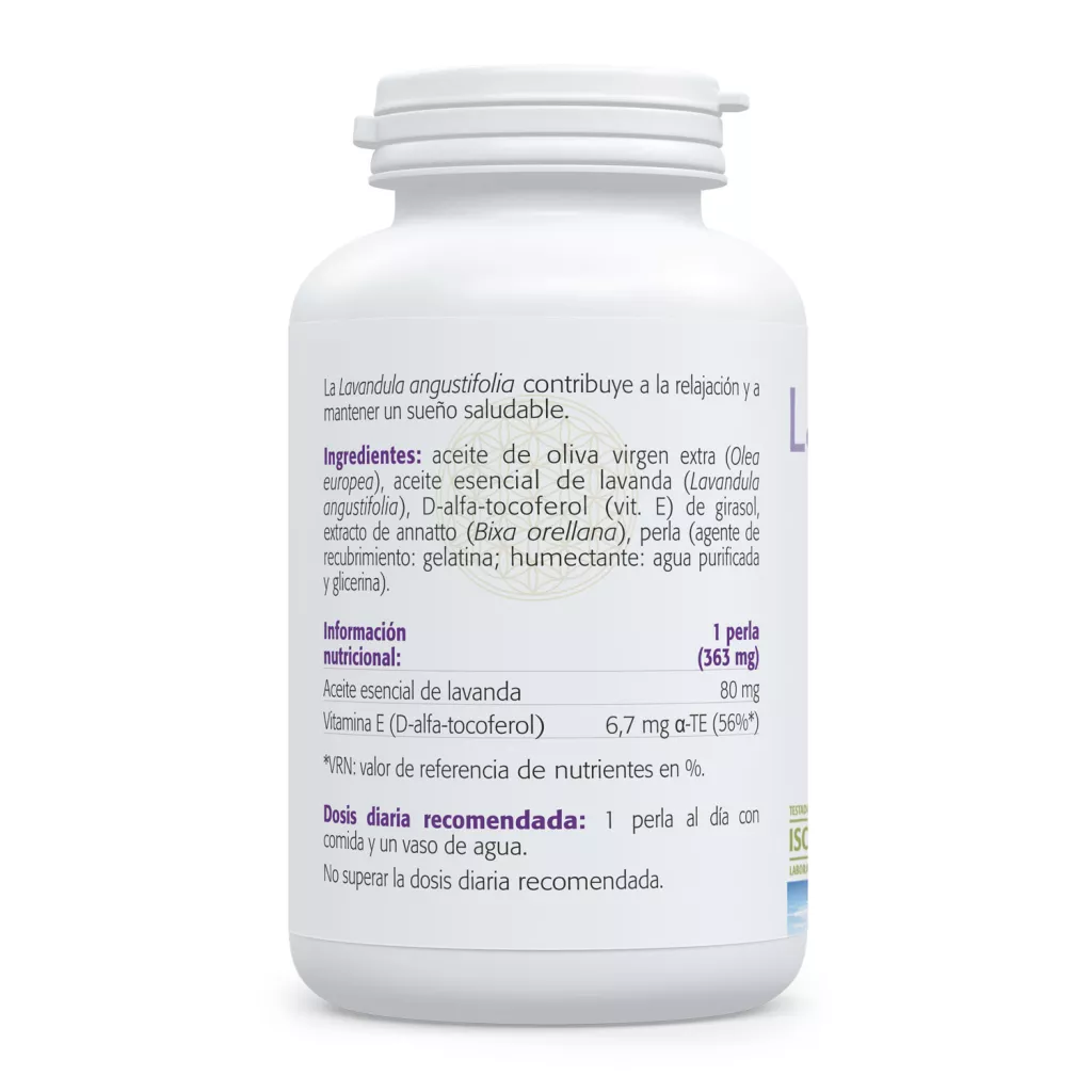 Envase de Lavanda-Stress aceite esencial de lavanda Sura Vitasan