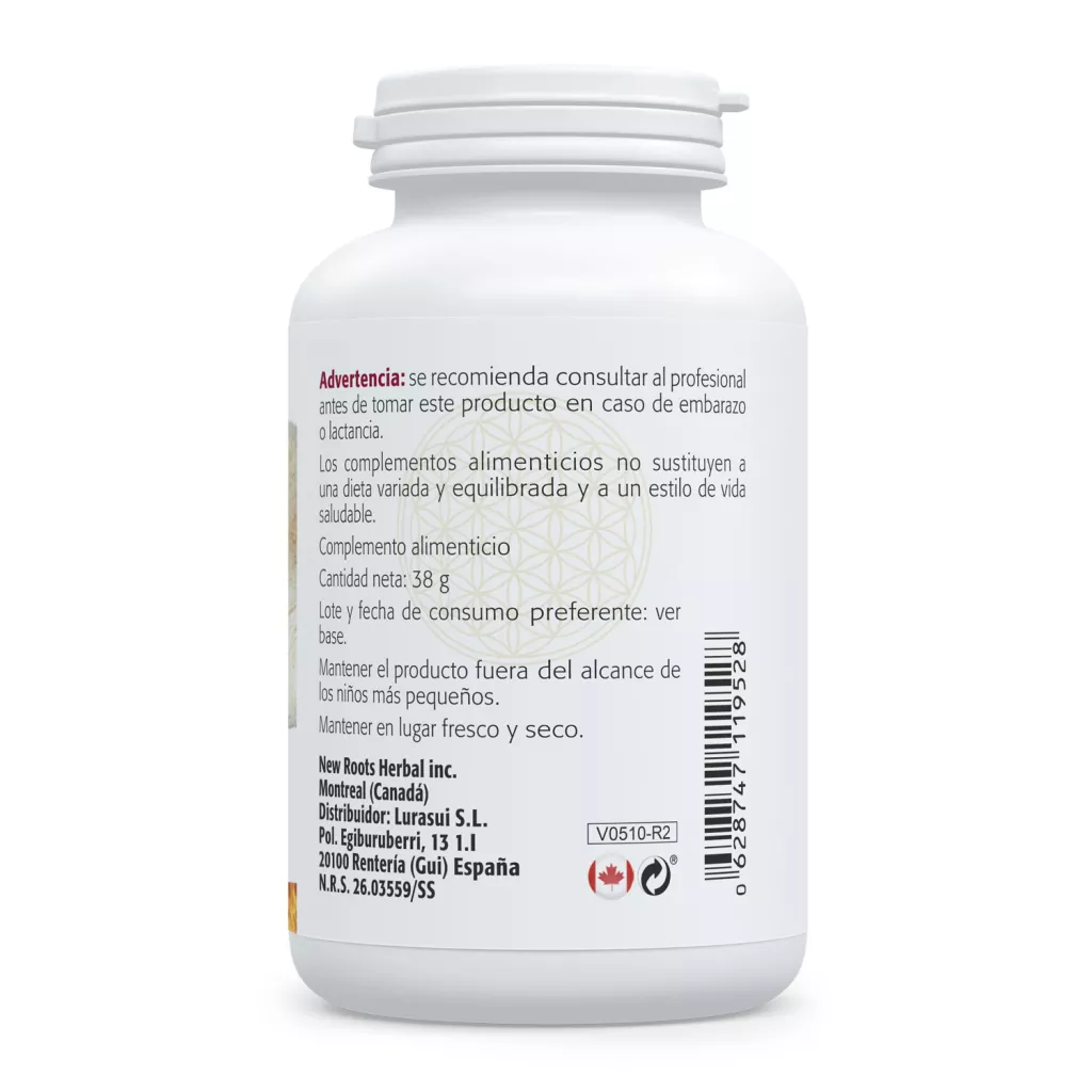 Envase de Melena de León 500 mg extracto 8:1 Sura Vitasan