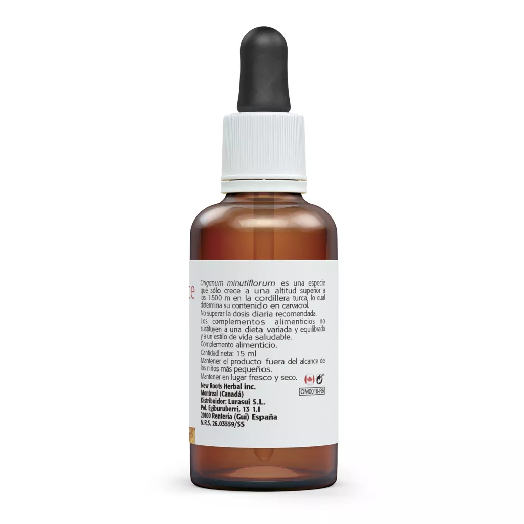 Envase de Aceite de Orégano silvestre 91-95% carvacrol de los aceites volátiles