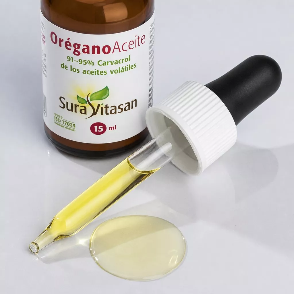 Envase de Aceite de Orégano silvestre 91-95% carvacrol de los aceites volátiles