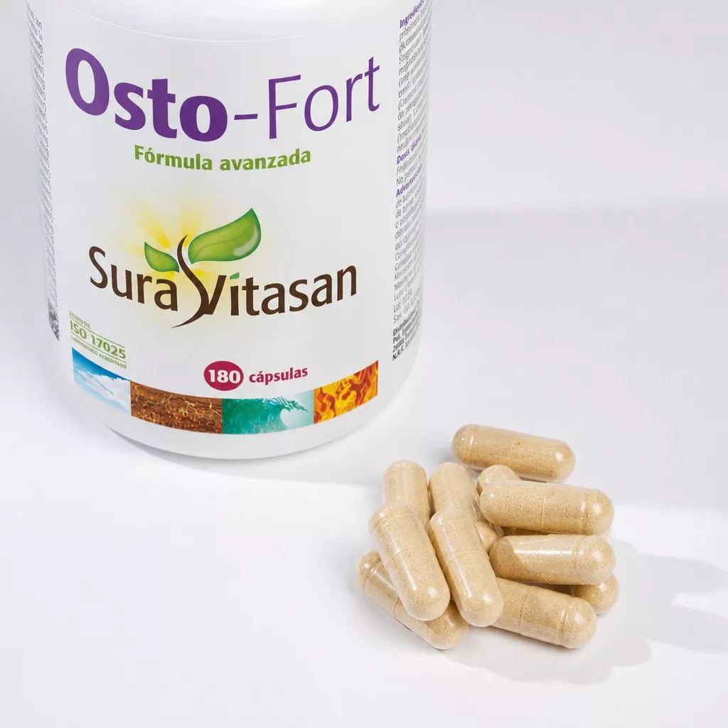 Envase de Osto-Fort con hidroxiapatita microcristalina Sura Vitasan