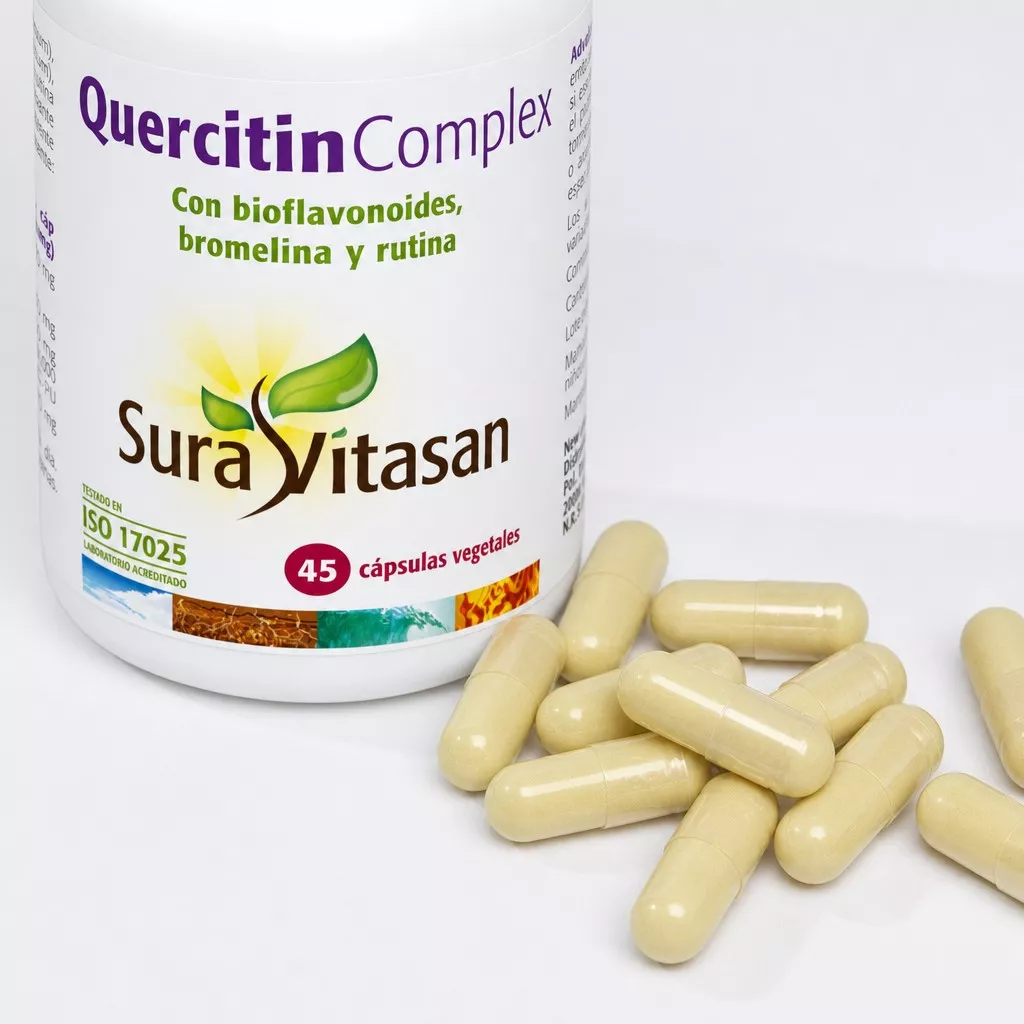 Envase de Psyllium Plus Cápsulas fibra de Plantago Ovata Sura Vitasan