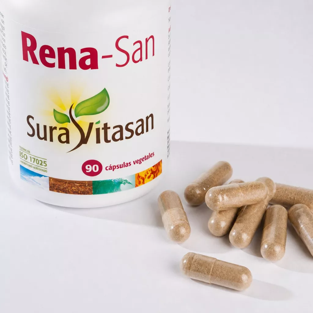Envase de Rena-San fórmula para el bienestar renal Sura Vitasan