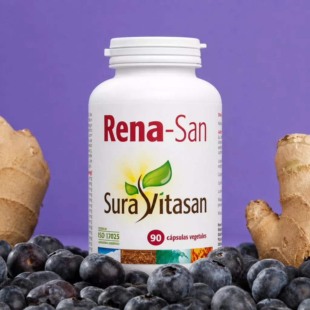 Envase de Rena-San fórmula para el bienestar renal Sura Vitasan