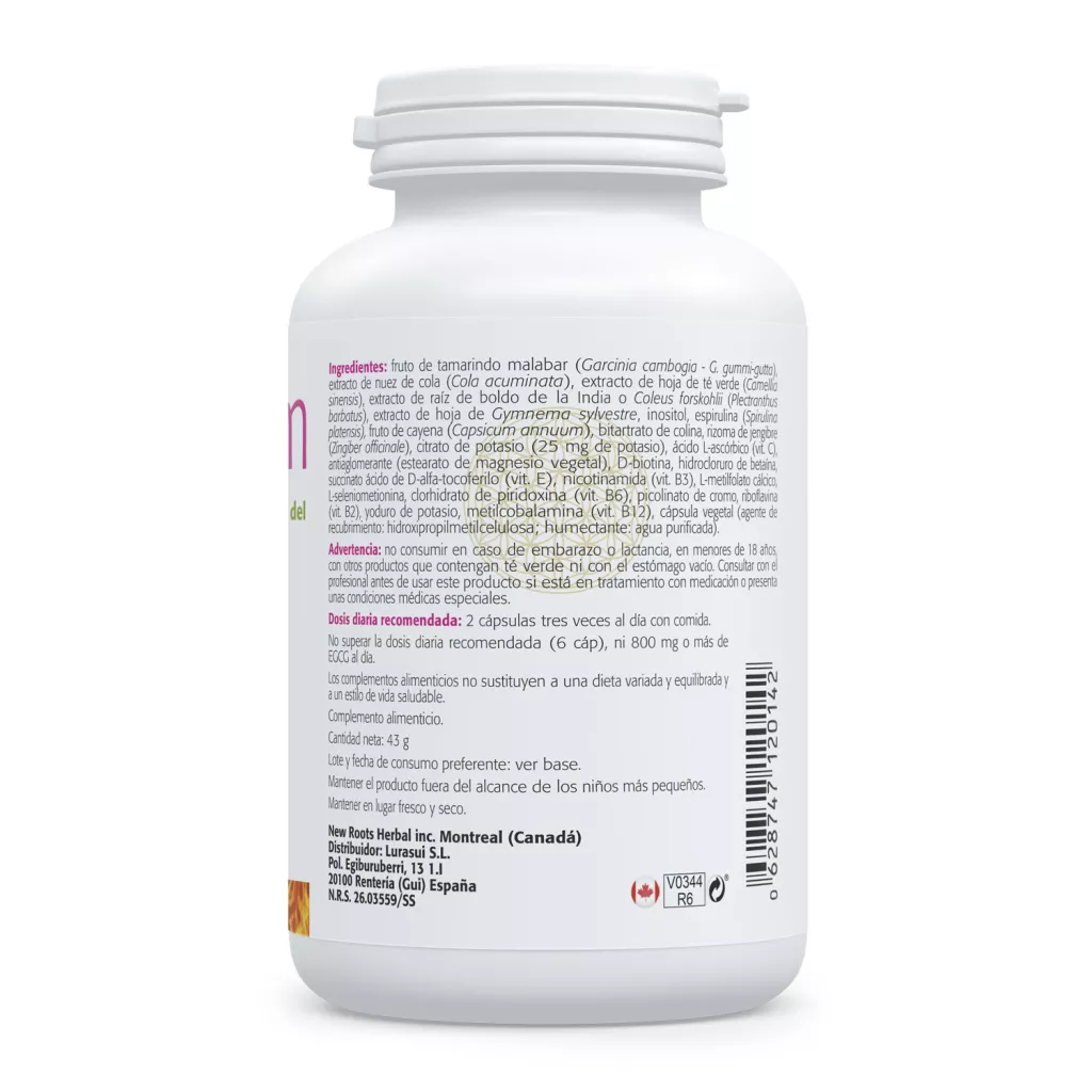 Envase de SLM-System apoyo al metabolismo y control del apetito Sura Vitasan