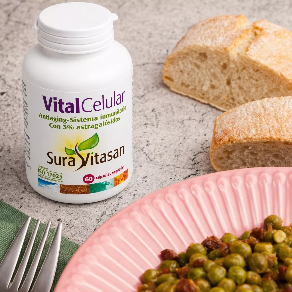 Envase de Vital Celular protección antioxidante celular Sura Vitasan