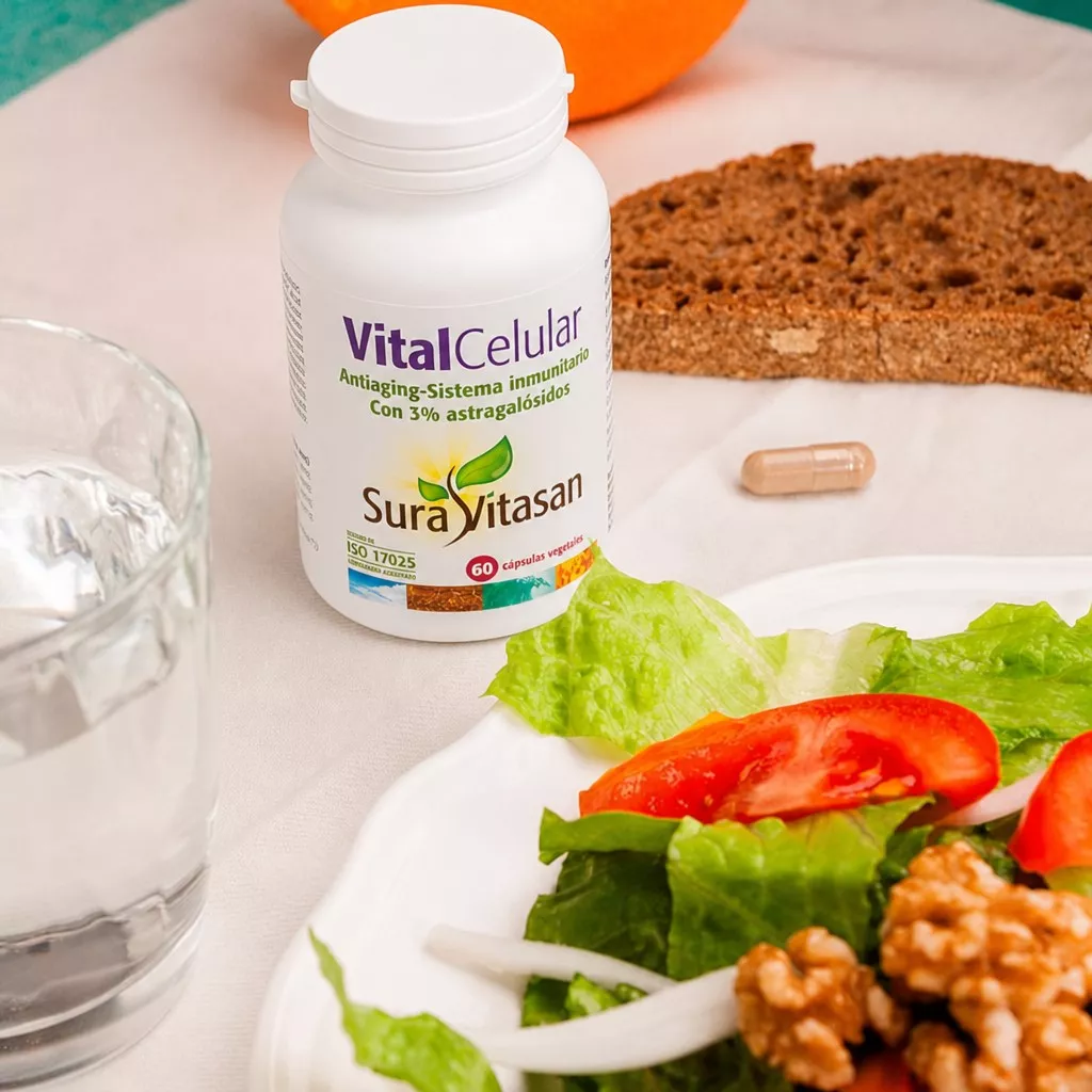Envase de Vital Celular protección antioxidante celular Sura Vitasan