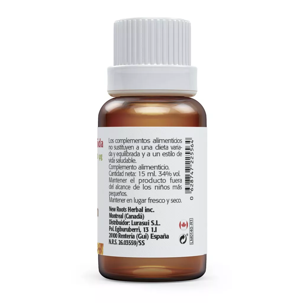 Envase de Vitamina B12 líquida 1000 microgramos metilcobalamina Sura Vitasan