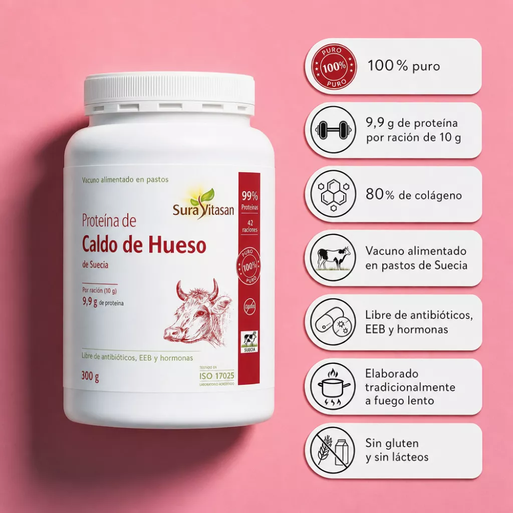 Infografía Proteítna Caldo de Hueso