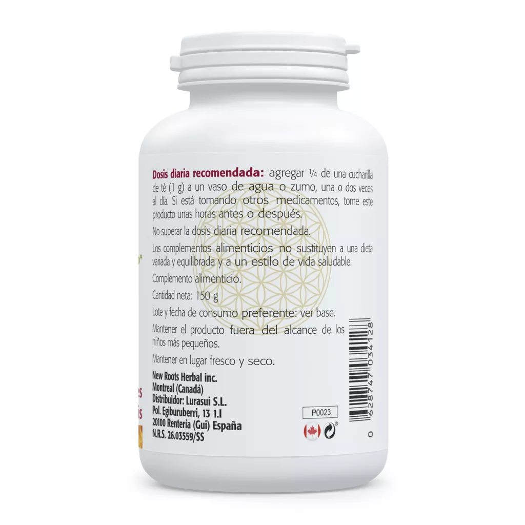 Envase de Vitamina C L-Ascorbato Cálcico 894 mg forma no ácida Sura Vitasan