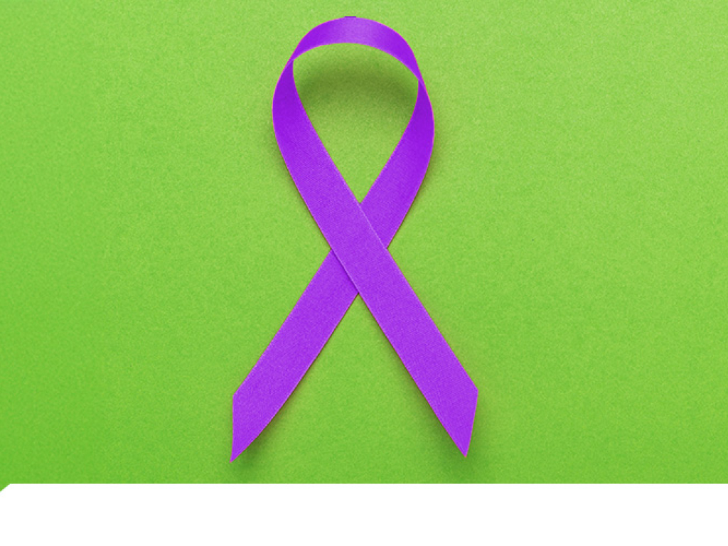 Cáncer lazo morado
