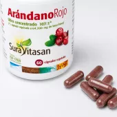 Envase de arándano rojo concentrado 600 mg Sura Vitasan