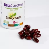 Envase de beta caroteno natural complejo de carotenoides Sura Vitasan