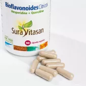 Envase de bioflavonoides cítricos 500 mg con hesperidina y quercetina Sura Vitasan