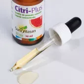 Envase de Citri-Plus líquido extracto de semilla de pomelo Sura Vitasan